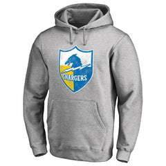 Los Angeles Chargers Throwback Logo Pullover Hoodie