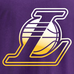 Los Angeles Lakers Gradient Logo T-Shirt Discount