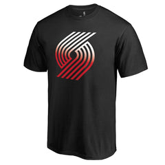 Portland Trail Blazers Gradient Logo T-Shirt New