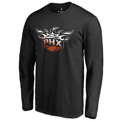 Phoenix Suns Gradient Logo Long Sleeve T-Shirt New