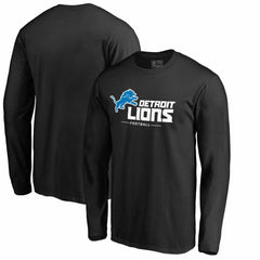 Detroit Lions Team Lockup II Long Sleeve T-Shirt