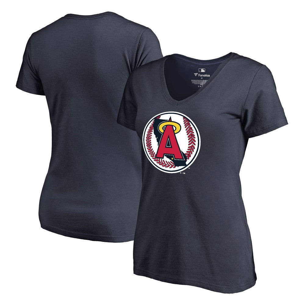 Los Angeles Angels Women's Cooperstown Collection Forbes T-Shirt | MLB Discount