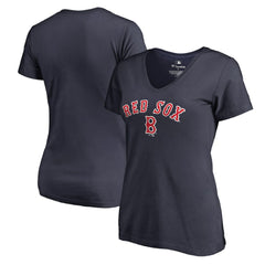 Boston Red Sox Women's Core Wahconah V-Neck T-Shirt | MLB US