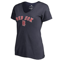 Boston Red Sox Women's Core Wahconah V-Neck T-Shirt | MLB US