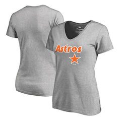 Houston Astros Women's Core Wahconah V-Neck T-Shirt | MLB Sale