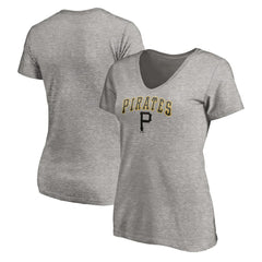 Pittsburgh Pirates Women's Core Wahconah V-Neck T-Shirt | MLB Outlet