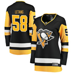 Kris Letang Pittsburgh Penguins Fanatics Women's Home Breakaway Jersey On Sale