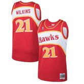Dominique Wilkins Atlanta Hawks 1986/87 Hardwood Classics Swingman Jersey On Sale