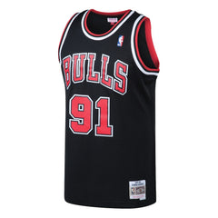 Dennis Rodman Chicago Bulls 1997/98 Hardwood Classics Swingman Jersey sale Discount