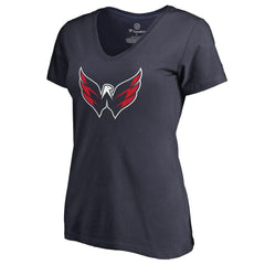 Washington Capitals Women's Primary Logo T-Shirt Discount