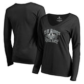 Los Angeles Kings Women's Hometown Collection The Crown Long Sleeve T-Shirt Outlet