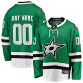 Dallas Stars Fanatics Home Breakaway Custom Jersey On Sale