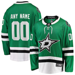 Dallas Stars Fanatics Home Breakaway Custom Jersey On Sale