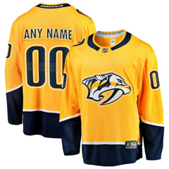 Nashville Predators Fanatics Home Breakaway Custom Jersey Online