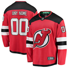 New Jersey Devils Fanatics Home Breakaway Custom Jersey Outlet