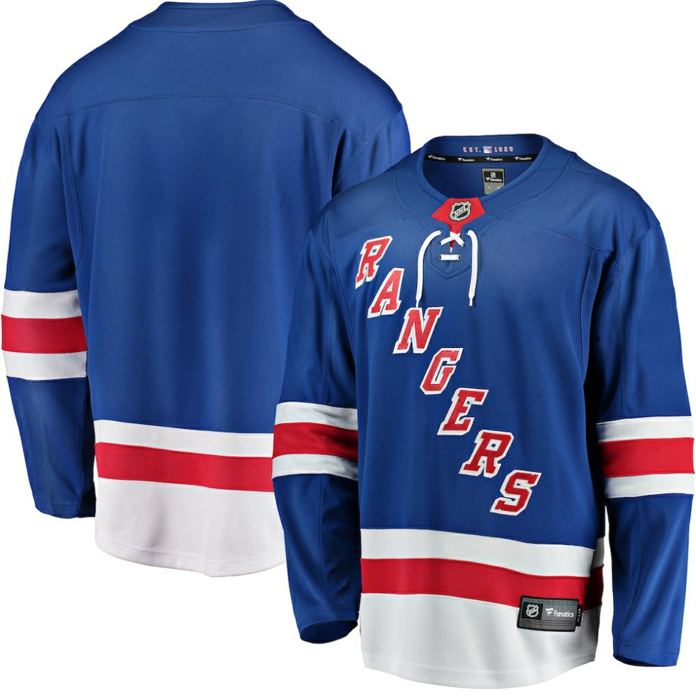 New York Rangers Fanatics Breakaway Home Jersey Sale