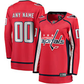 Washington Capitals Fanatics Women's Home Breakaway Custom Jersey Discount