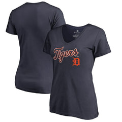 Detroit Tigers Women's Team Lockup T-Shirt | MLB US