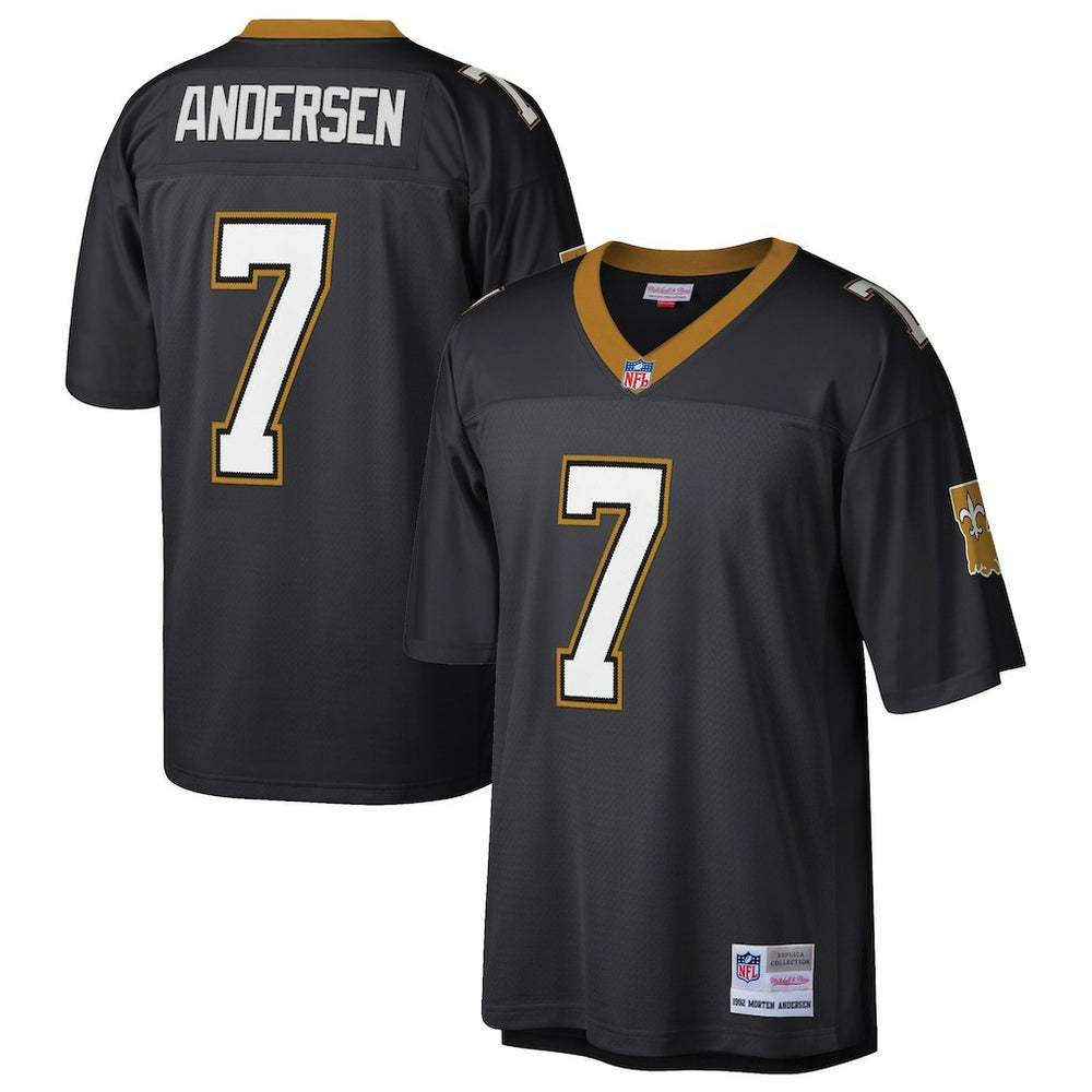New Orleans Saints Mitchell & Ness Morten Andersen Retired Player Legacy Replica Jersey