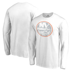New York Islanders White Out Long Sleeve T-Shirt Sale