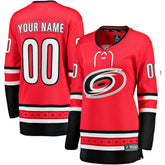 Carolina Hurricanes Fanatics Women's Alternate Breakaway Custom Jersey For Sale