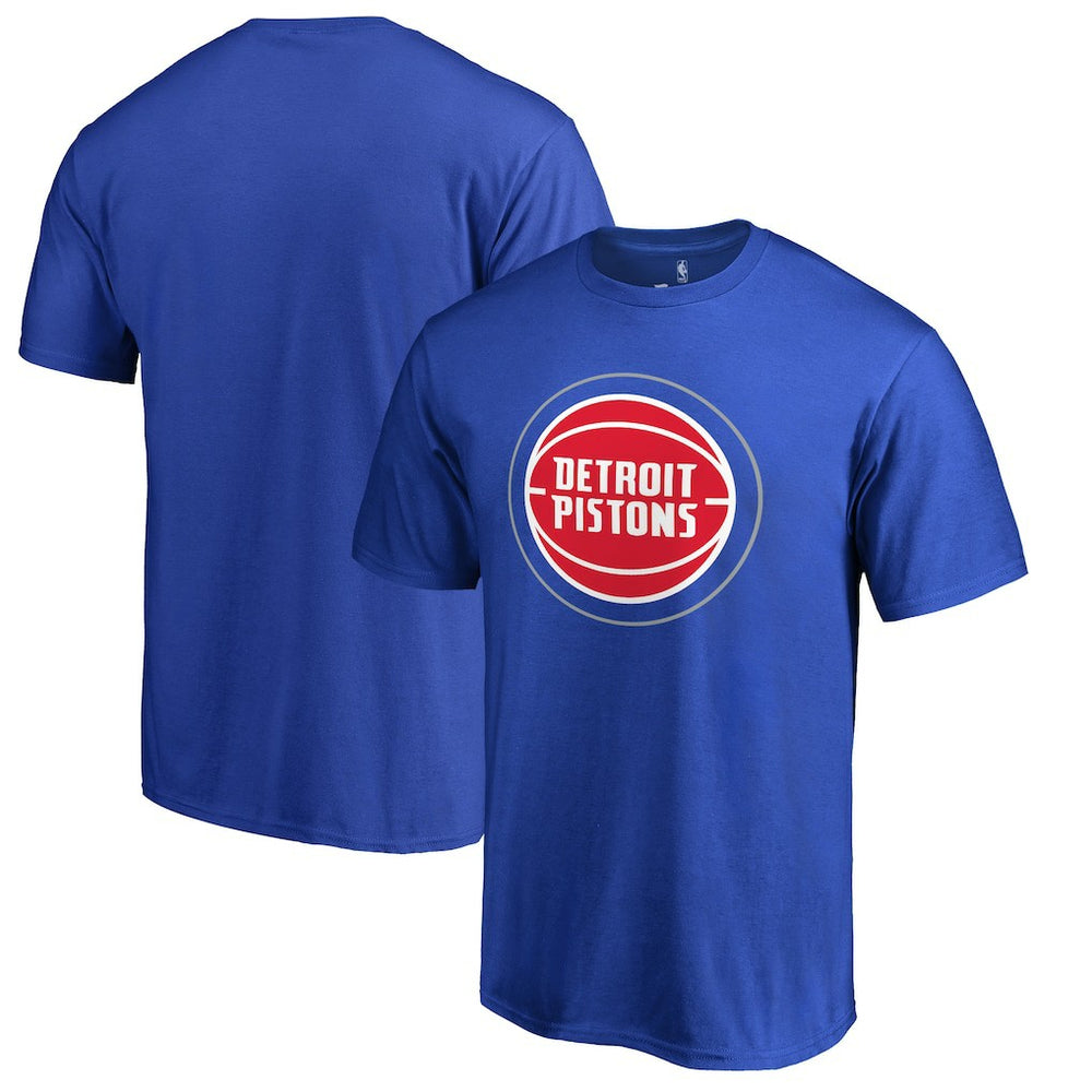 Detroit Pistons Primary Logo 2 T-Shirt On Sale