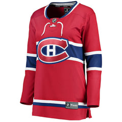 Montreal Canadiens Fanatics Women's Home Breakaway Jersey On Sale