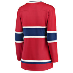Montreal Canadiens Fanatics Women's Home Breakaway Jersey On Sale