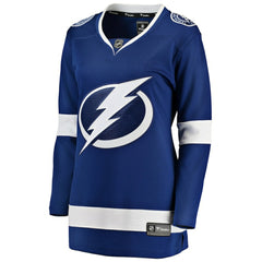 Tampa Bay Lightning Fanatics Women's Home Breakaway Jersey Outlet