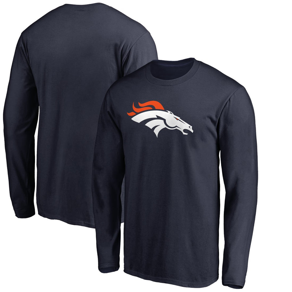 Denver Broncos Primary Logo Long-Sleeve T-Shirt