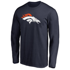 Denver Broncos Primary Logo Long-Sleeve T-Shirt