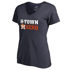 Jose Altuve Houston Astros Women's Player Hometown Collection V-Neck T-Shirt | MLB On Sale