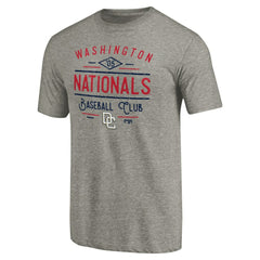 Washington Nationals Cooperstown Collection Doubleday Tri-Blend T-Shirt | MLB Discount