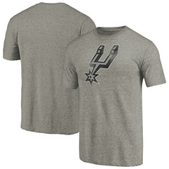 San Antonio Spurs Distressed Team Logo Tri-Blend T-Shirt Discount