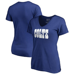 Indianapolis Colts Women's Wordmark V-Neck T-Shirt