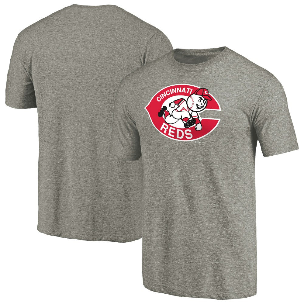 Cincinnati Reds Cooperstown Collection Forbes Tri-Blend T-Shirt | MLB Discount