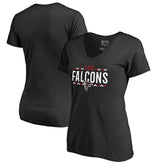 Atlanta Falcons Women's Arriba V-Neck T-Shirt