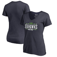 Seattle Seahawks Women's Arriba V-Neck T-Shirt