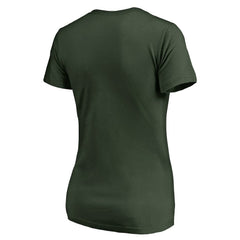 Green Bay Packers Women's Freehand V-Neck T-Shirt