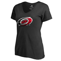 Carolina Hurricanes Women's Midnight Mascot V-Neck T-Shirt Outlet
