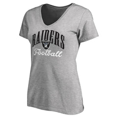 Las Vegas Raiders Women's Victory Script V-Neck T-Shirt