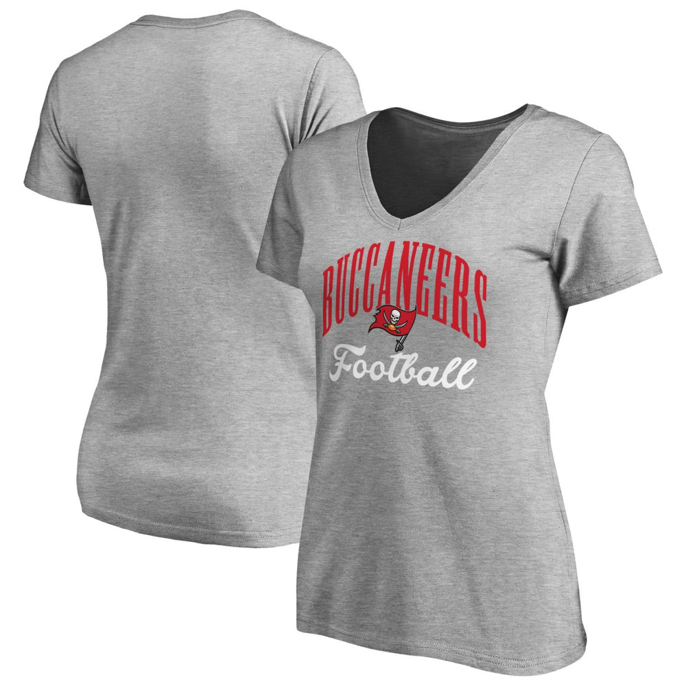Tampa Bay Buccaneers Women's Victory Script V-Neck T-Shirt