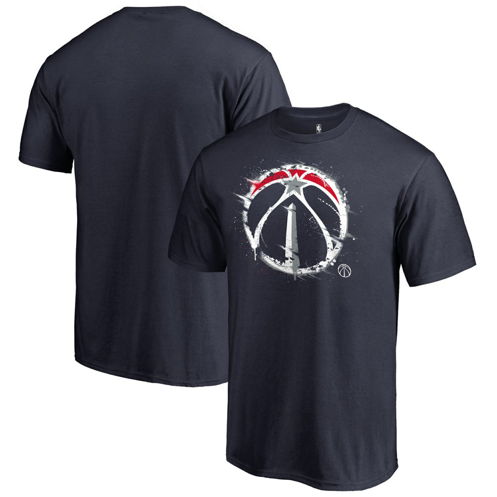 Washington Wizards Splatter Logo T-Shirt Discount