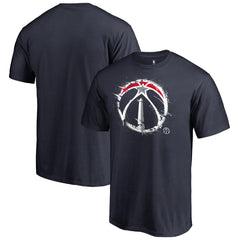Washington Wizards Splatter Logo T-Shirt Discount