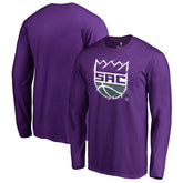 Sacramento Kings Splatter Logo Long Sleeve T-Shirt Outlet