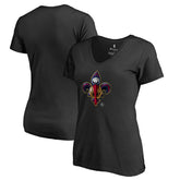 New Orleans Pelicans Women's Midnight Mascot V-Neck T-Shirt Discount