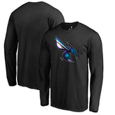 Charlotte Hornets Midnight Mascot Long Sleeve T-Shirt Discount