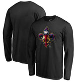 New Orleans Pelicans Midnight Mascot Long Sleeve T-Shirt Outlet