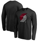 Portland Trail Blazers Midnight Mascot Long Sleeve T-Shirt Discount