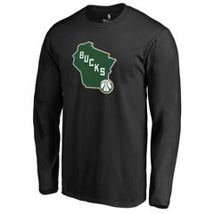 Milwaukee Bucks Alternate Logo Long Sleeve T-Shirt Discount